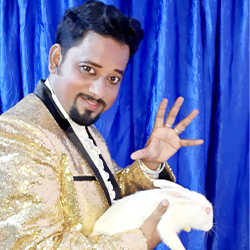 Magician Mr. R K Sarkar in Barasat